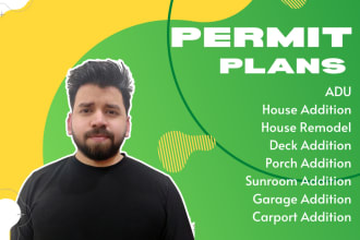 create permit plans for contractors, builders and homeowners
