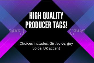 create your producer tag