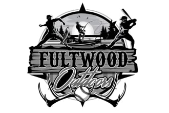 design high quality fultwood outdoors logo with my fastest delivery