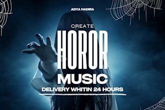 create horror soundtrack for film, game, or trailer
