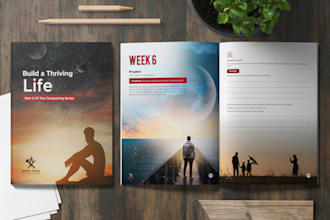design unique PDF lead magnet, brochure, ebook, magazine, freebie