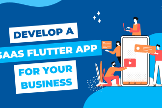 develop saas flutter app with firebase and rest API