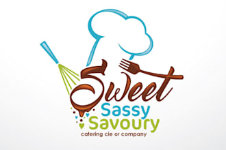 do elegant catering logo design with unlimited revision