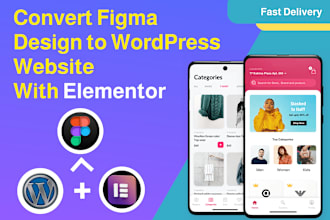 convert figma to wordpress or figma to elementor