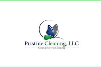 design a graceful cleaning, furniture and home furnishing logo