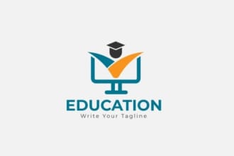 do elegant computer logo design with unlimited revision