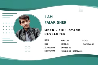 be your mern and mean stack developer