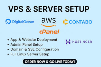 deploy your web or mobile app on any cloud server professionally