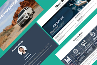 design premium business powerpoint presentation business template