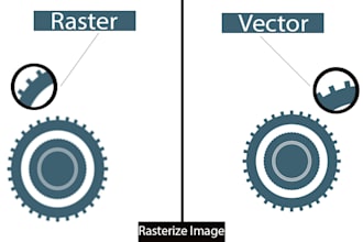 do vector tracing, convert jpg to vector and vector art