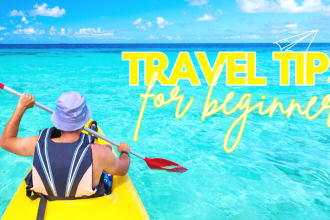 design your travel, vlog  youtube video thumbnail