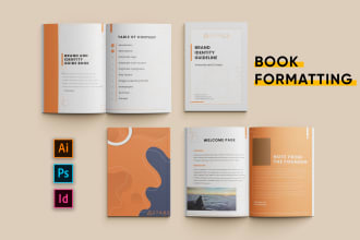 do professional book formatting and layout design