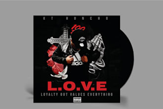 create custom album cover, cd, mixtape music art work cover