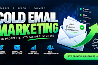 create and manage cold email marketing campaigns