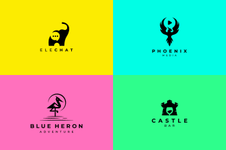 design minimalist logo for your brand, startup or business