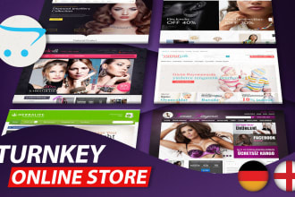 design your turnkey online store with opencart