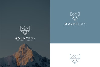 design minimalist line art logo for your brand