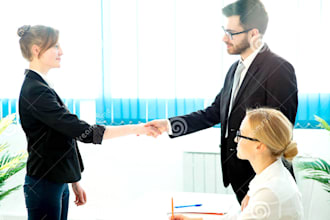 be your human resource HR consultant and manager