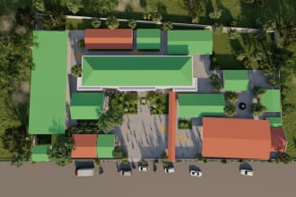 create architectural site plans, master plans, urban planning,