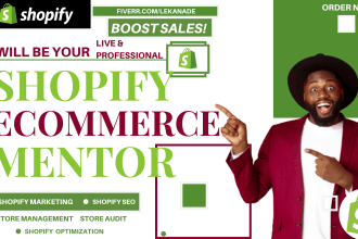 be your proficient shopify dropshipping mentor and expert for shopify sales