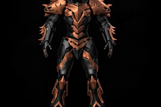 sculpt any 3d model in zbrush