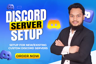 set up and manage your custom discord server for nft, crypto, gaming, or whop
