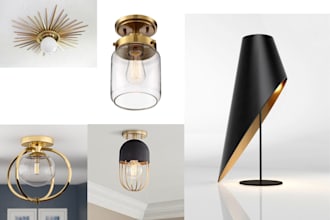 lamp design, 3d modeling rendering, and product  design