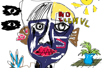 create chaotic abstract psychedelic art