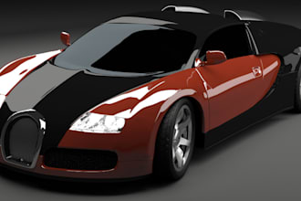 3d cars model and animation, realistic car, car design, 3d car modeling