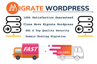 migrate wordpress website to new host