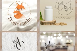 design a harmonious, unique, expressive logo creation for you