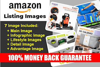 design professional amazon product listing images