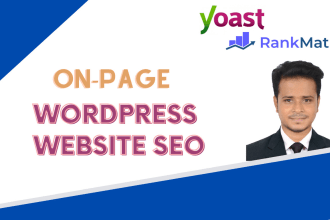 do seo audit and onpage optimization to increase website organic traffic