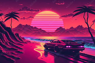 make synthwave and retro music in 24 hours