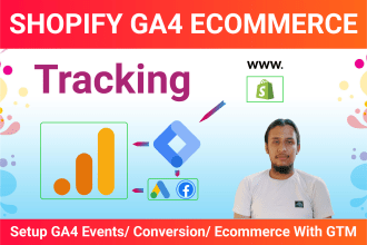 setup shopify google analytics 4 ecommerce tracking with enabling ga4 data layer