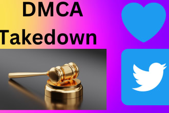 report infringing and illegal content to twitter under dmca