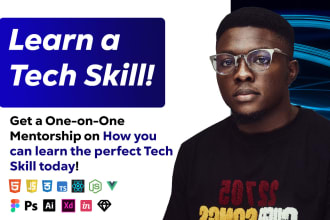 give you one on one mentorship on how to start a career in tech