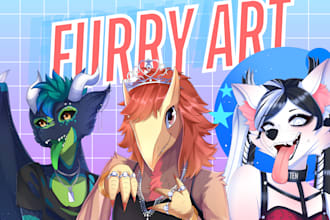 furry art, fursona, original furry character, anthro, sfw, nsfw for you