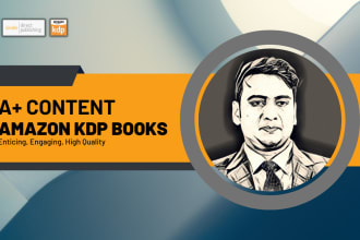 design enticing a plus content for amazon kdp kindle books