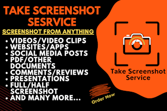 take high quality screenshots from websites, videos, pdfs, and more