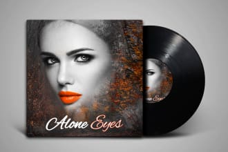 design a single cover or an album cover art in 24 hours