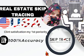 do real estate skip tracing