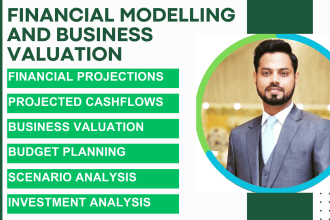 do financial modeling and business valuation