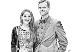 make a pencil portait or anything you want