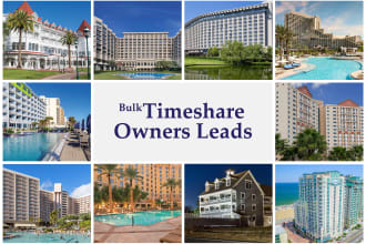 provide USA bulk timeshare owner leads