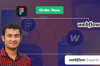 do webflow website, figma to webflow, photoshop to webflow