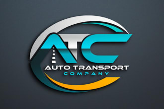 create your creative transportation logo within 20 hours