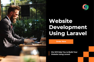 make responsive and professional website using laravel