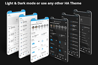 create a nice home assistant dashboard for you
