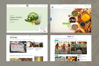 create wordpress responsive business websites